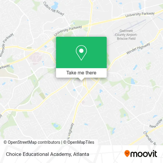 Choice Educational Academy map