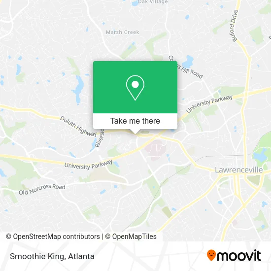 Smoothie King map