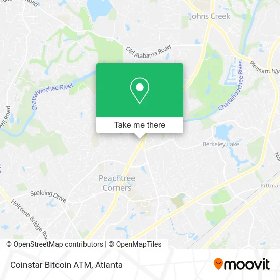 Coinstar Bitcoin ATM map