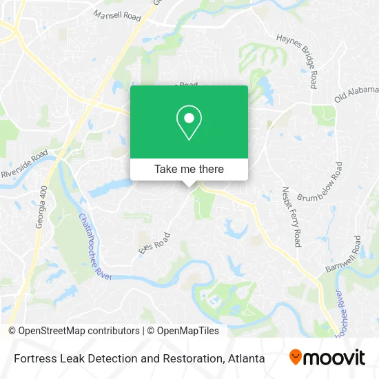 Mapa de Fortress Leak Detection and Restoration