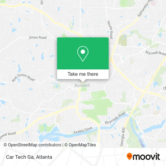 Mapa de Car Tech Ga