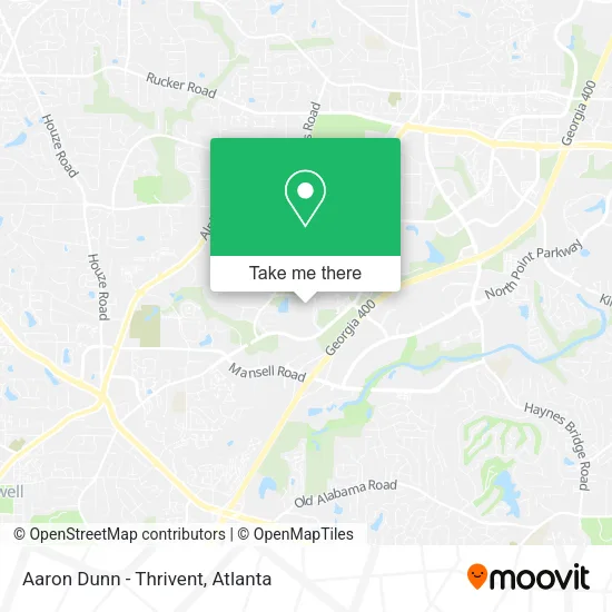 Aaron Dunn - Thrivent map