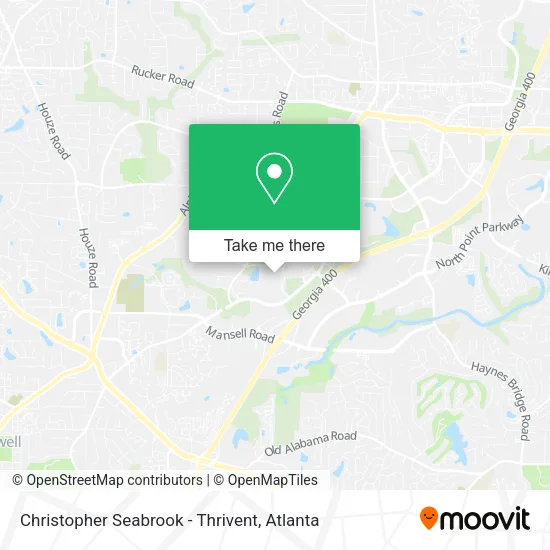 Christopher Seabrook - Thrivent map