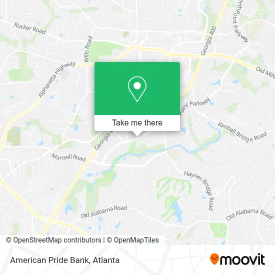 American Pride Bank map