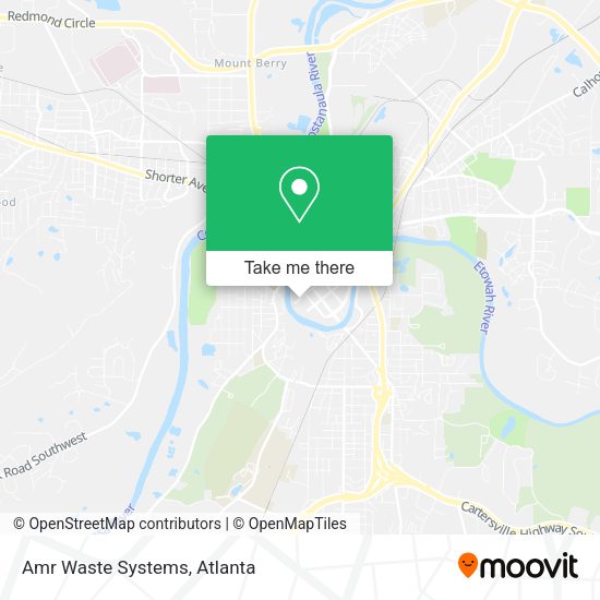 Amr Waste Systems map