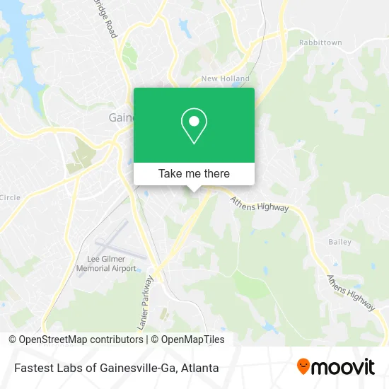Fastest Labs of Gainesville-Ga map