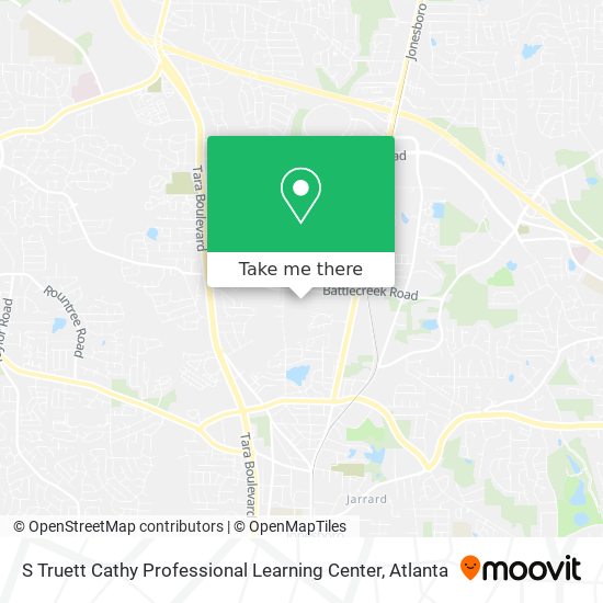 S Truett Cathy Professional Learning Center map