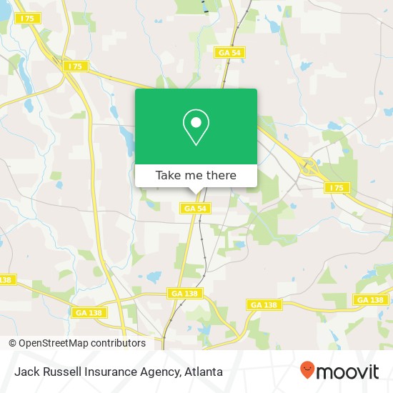 Jack Russell Insurance Agency map