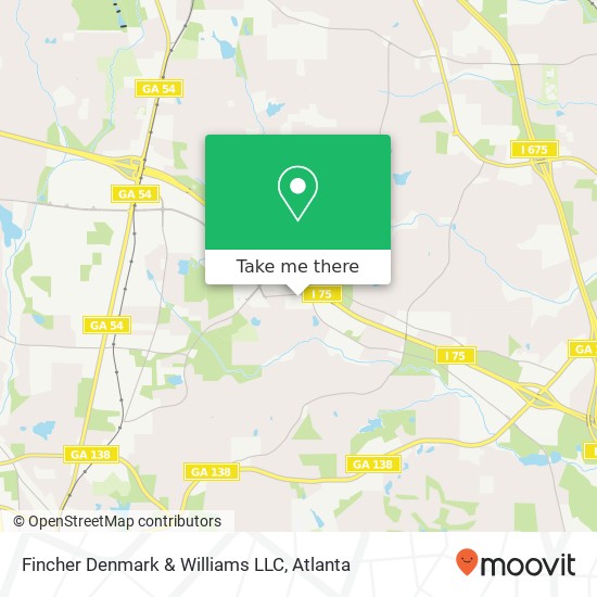 Fincher Denmark & Williams LLC map