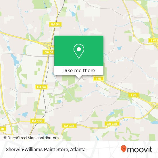 Sherwin-Williams Paint Store map