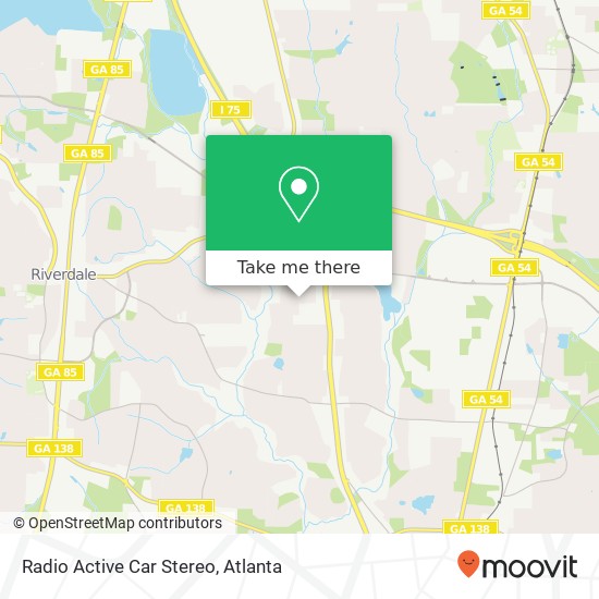 Radio Active Car Stereo map