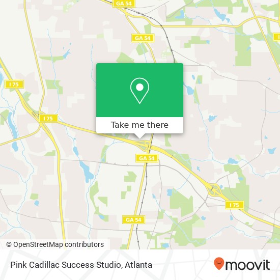 Mapa de Pink Cadillac Success Studio