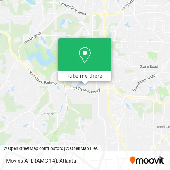Mapa de Movies ATL (AMC 14)