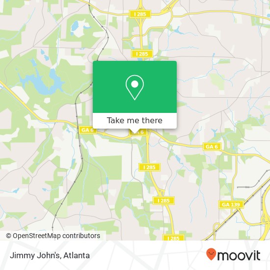 Jimmy John's map