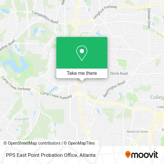 PPS East Point Probation Office map