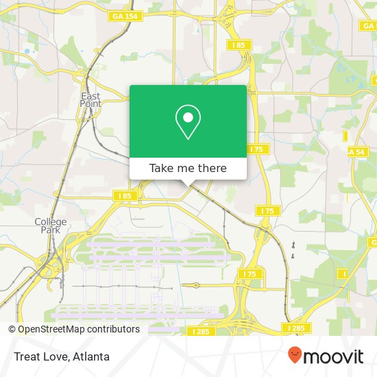 Treat Love map