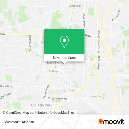 Walmart map