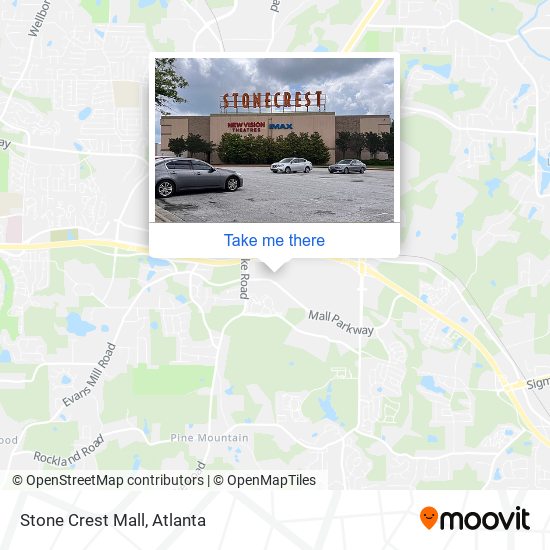 Stone Crest Mall map