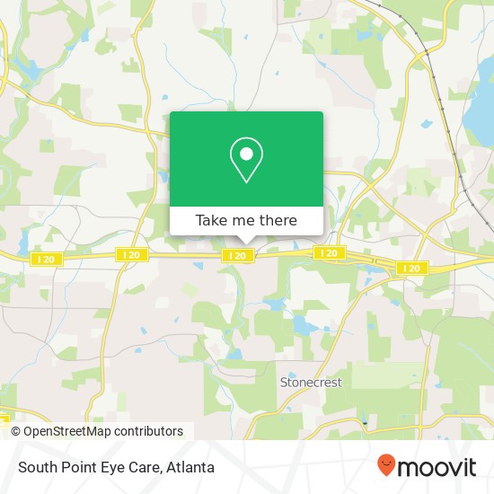 Mapa de South Point Eye Care