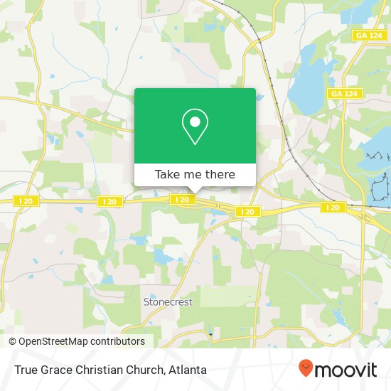 Mapa de True Grace Christian Church