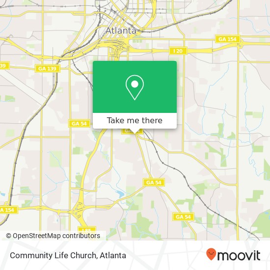 Mapa de Community Life Church