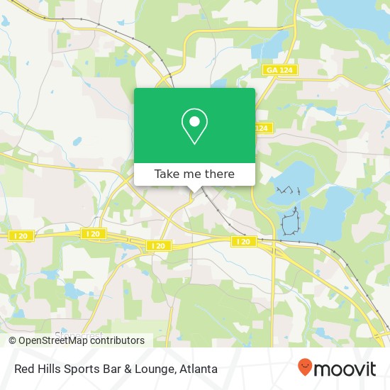 Red Hills Sports Bar & Lounge map