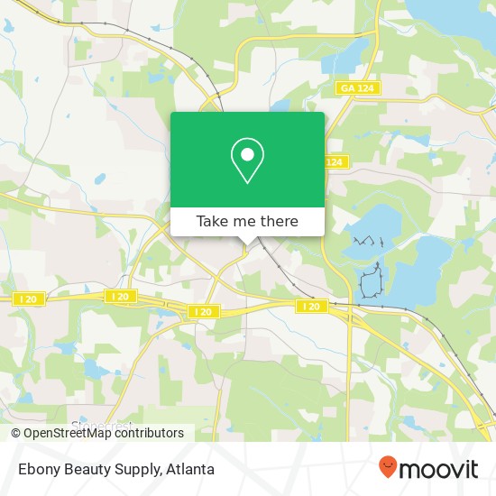 Ebony Beauty Supply map