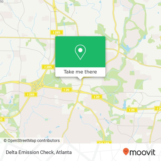 Mapa de Delta Emission Check