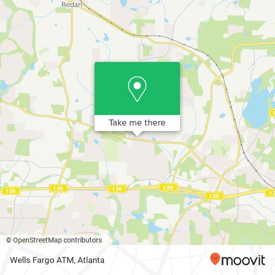 Wells Fargo ATM map