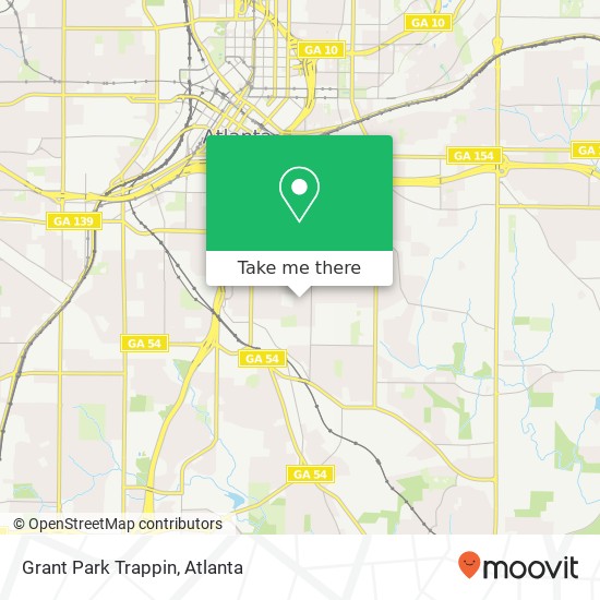 Mapa de Grant Park Trappin