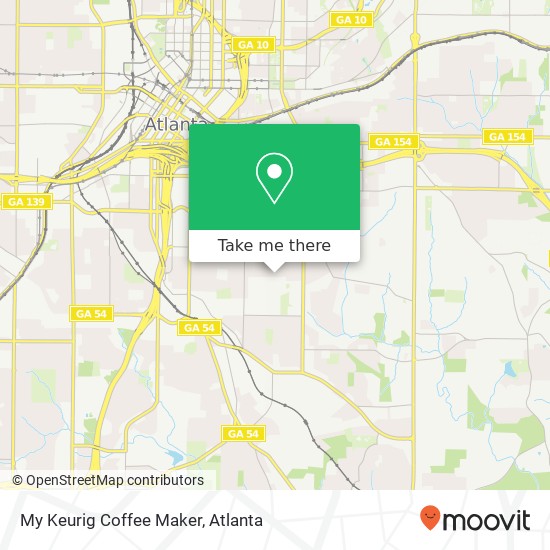 My Keurig Coffee Maker map