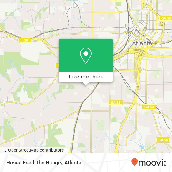 Hosea Feed The Hungry map