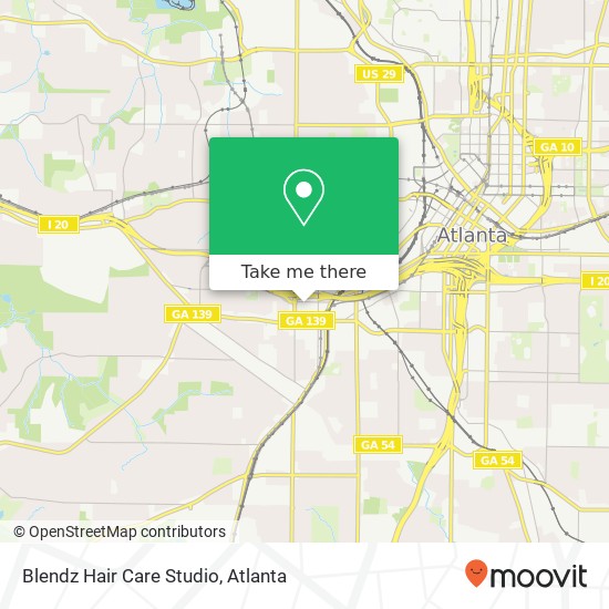 Blendz Hair Care Studio map