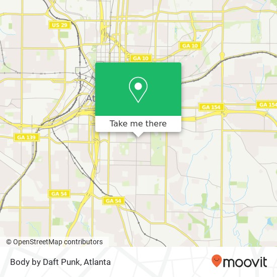 Body by Daft Punk map