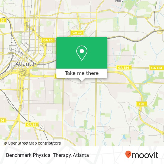 Mapa de Benchmark Physical Therapy