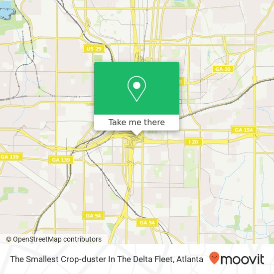 The Smallest Crop-duster In The Delta Fleet map