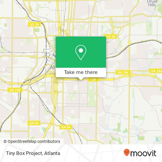 Mapa de Tiny Box Project