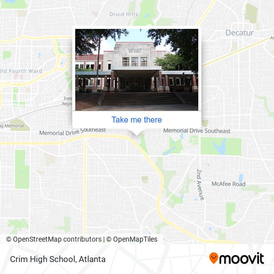 Mapa de Crim High School