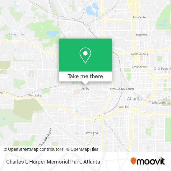 Charles  L Harper Memorial Park map
