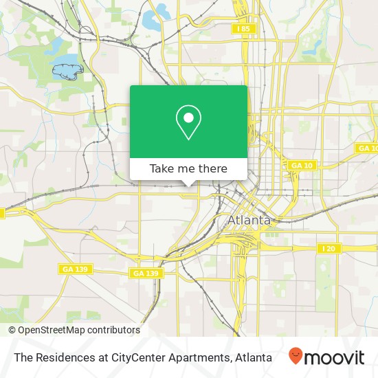 The Residences at CityCenter Apartments map