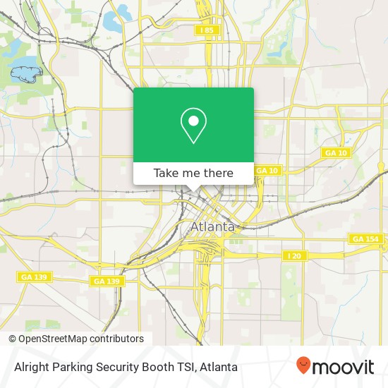 Alright Parking Security Booth TSI map