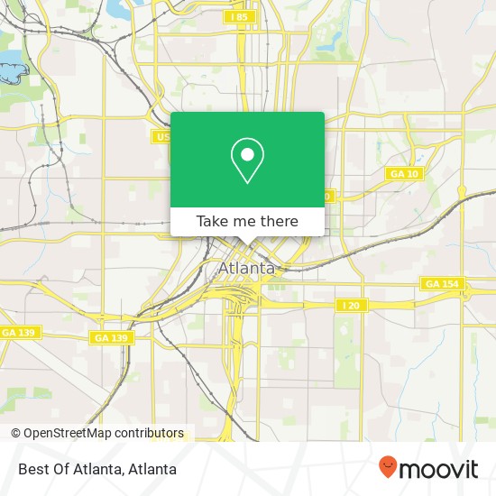 Best Of Atlanta map