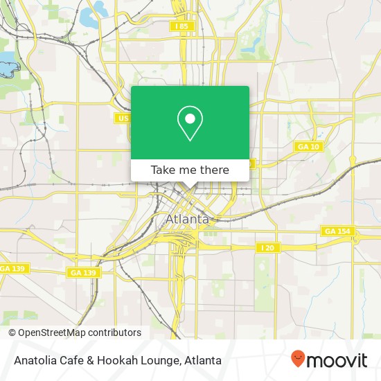 Anatolia Cafe & Hookah Lounge map