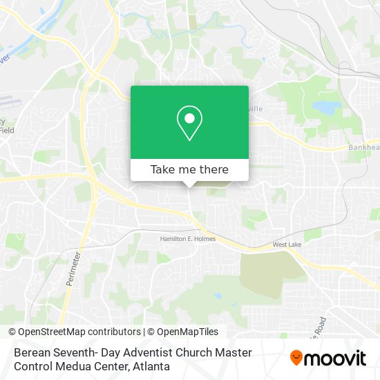 Berean Seventh- Day Adventist Church Master Control Medua Center map