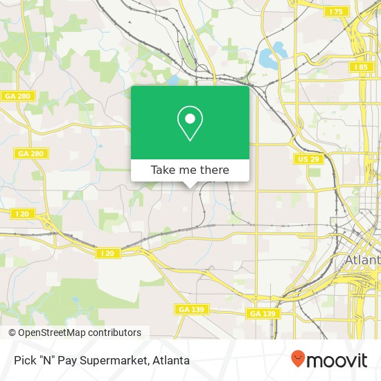 Pick "N" Pay Supermarket map