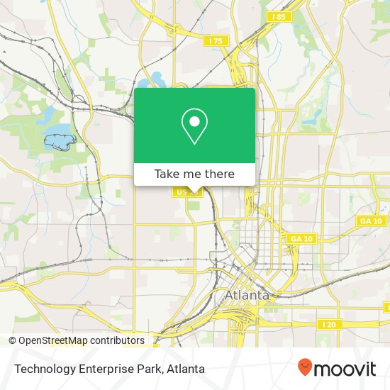 Mapa de Technology Enterprise Park