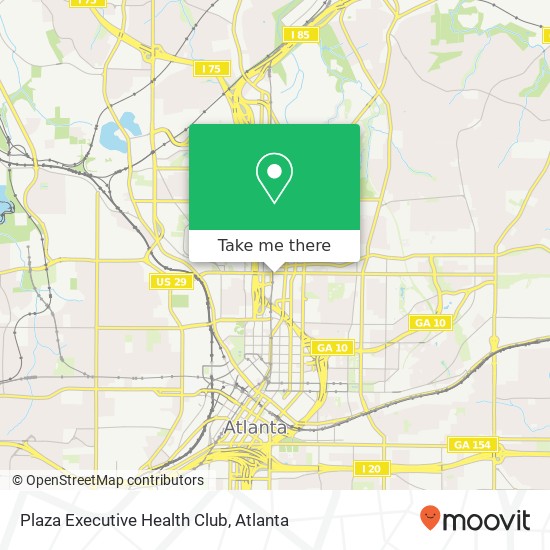 Mapa de Plaza Executive Health Club
