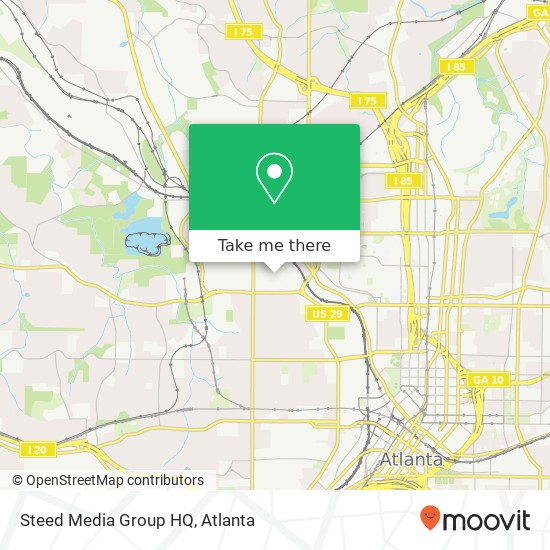 Steed Media Group HQ map