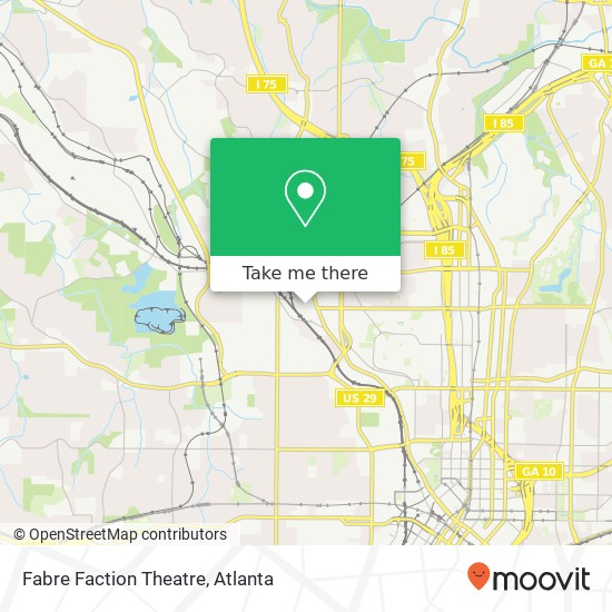 Mapa de Fabre Faction Theatre
