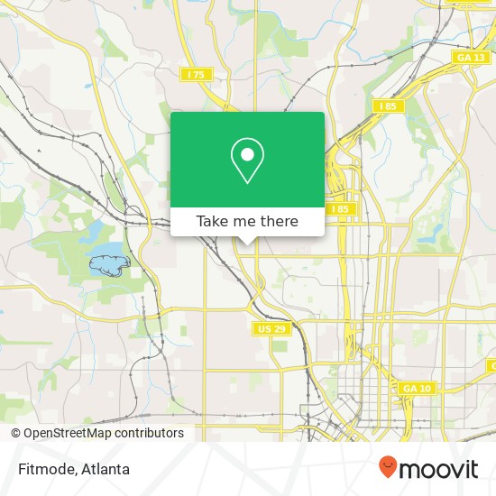 Fitmode map